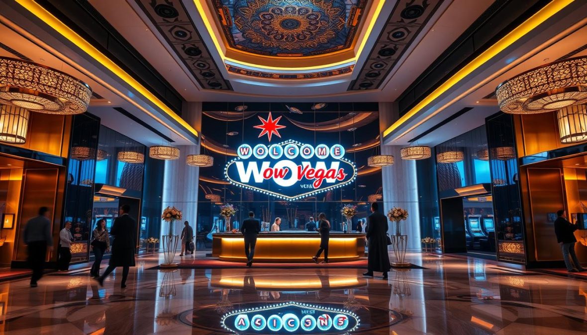 wow vegas login