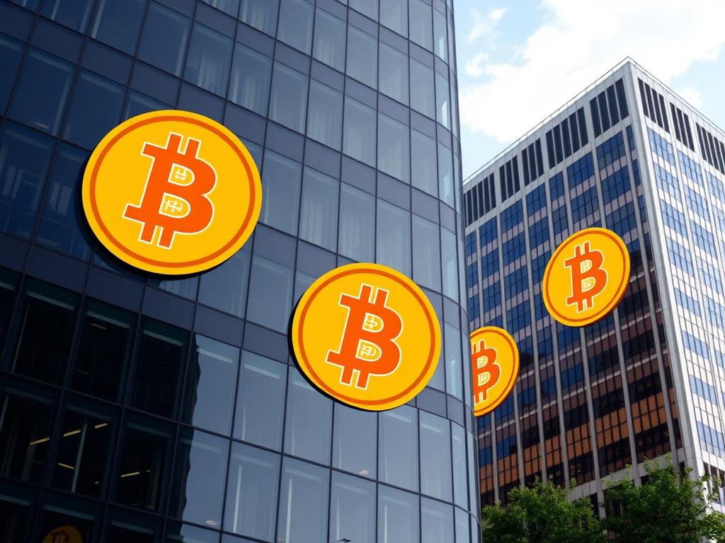 Corporate treasuries and financial institutions adding Bitcoin to their portfolios