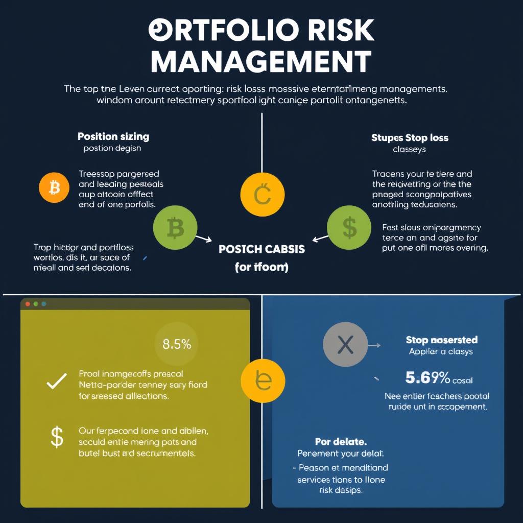 Portfolio risk management and position sizing for crypto investments