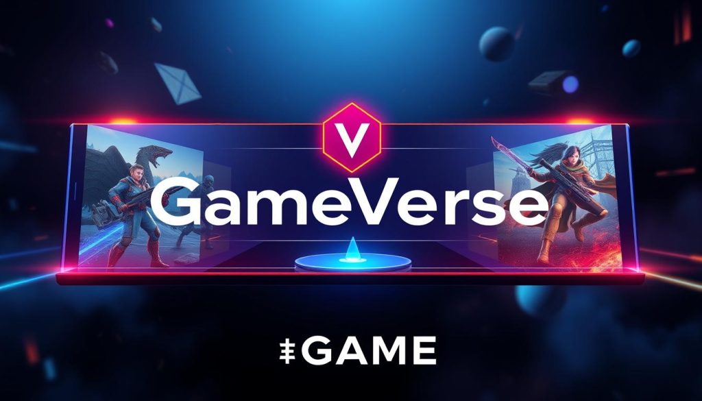 GameVerse cross-game asset platform showing interoperable gaming items