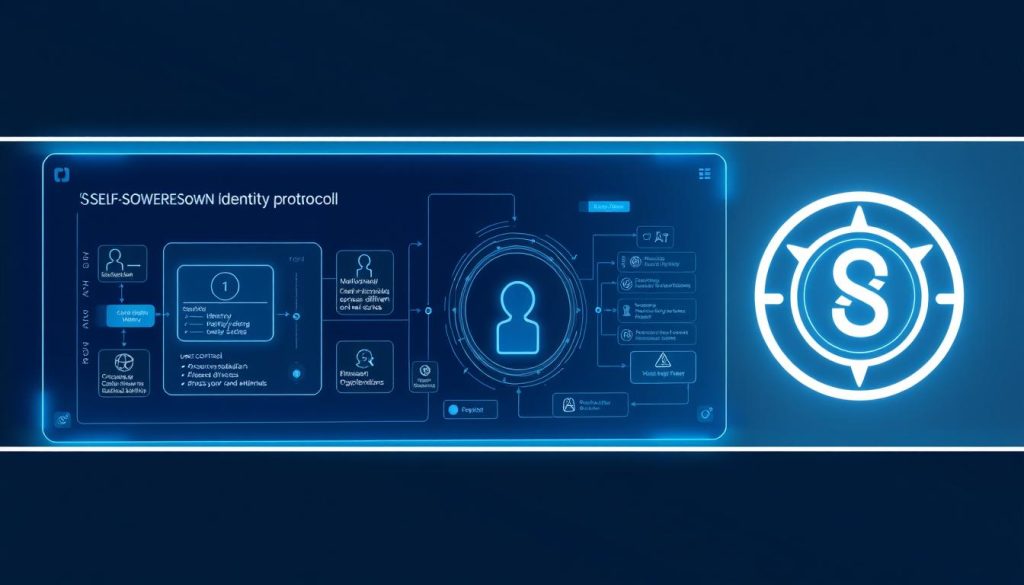 IdentityChain self-sovereign identity protocol showing digital identity management
