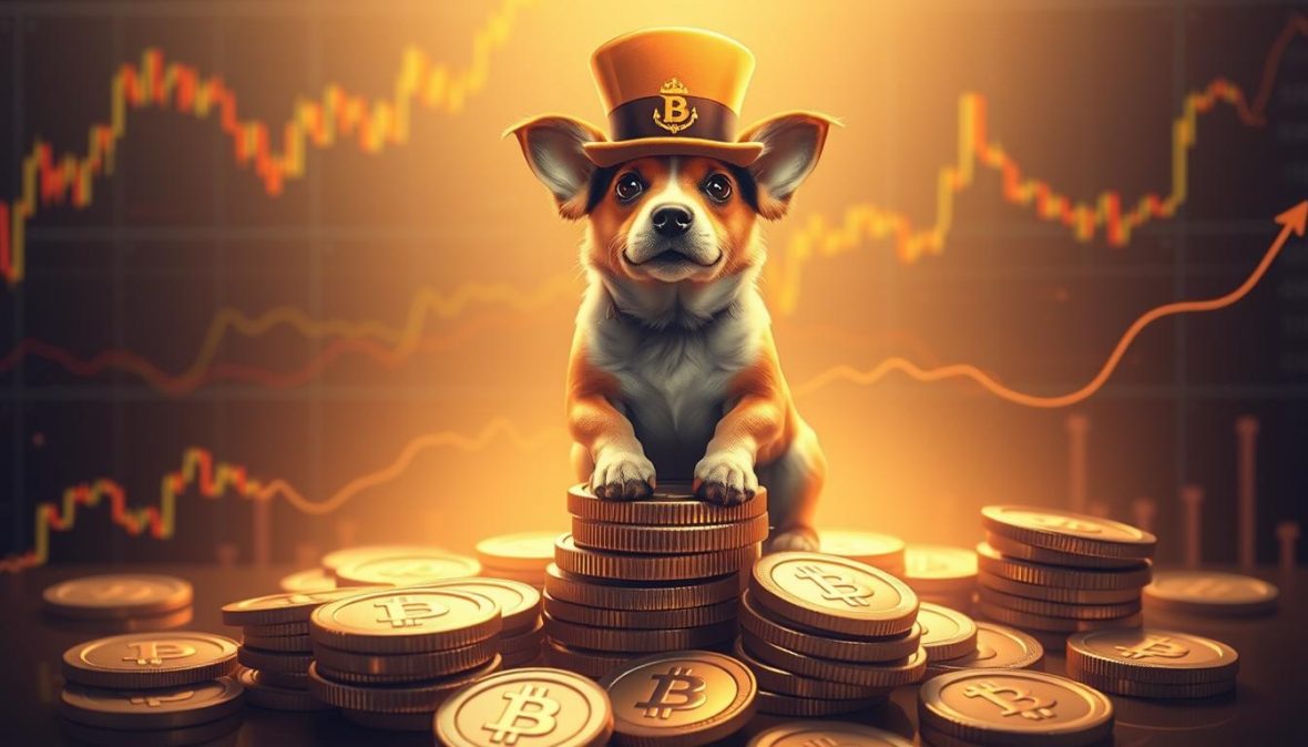 dog with hat meme coin