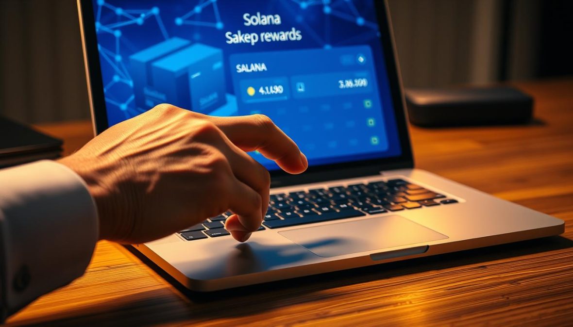 how to stake Solana for rewards