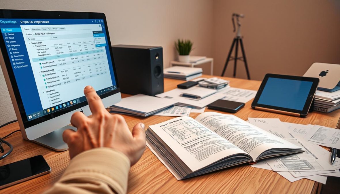 how to use crypto tax reporting software