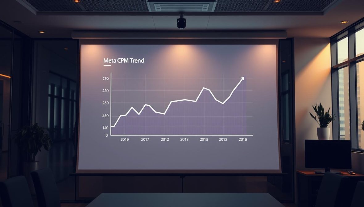 meta cpm trend advertisers