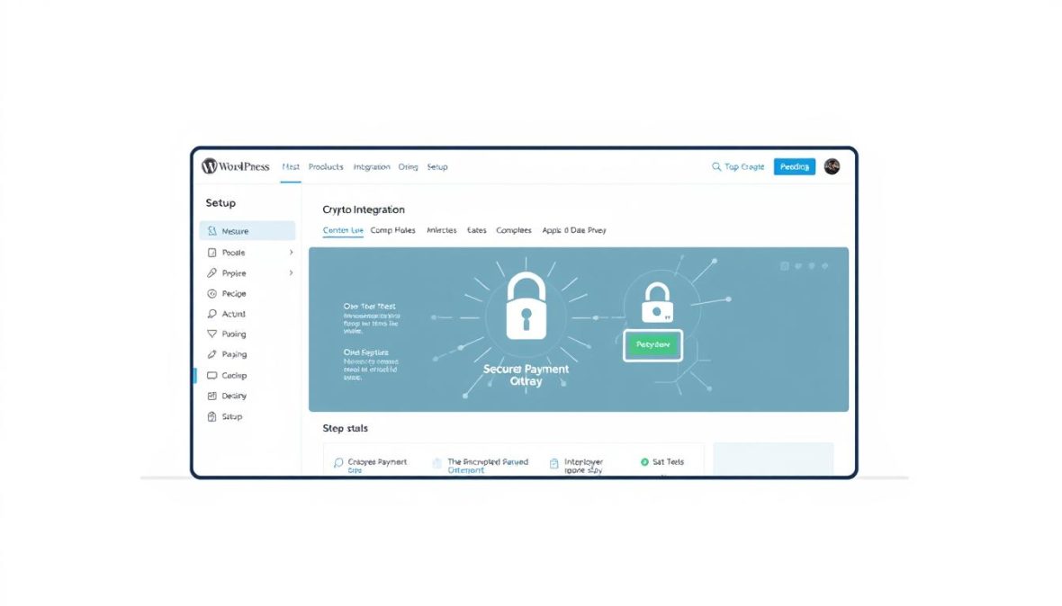 how to integrate crypto payments in WordPress