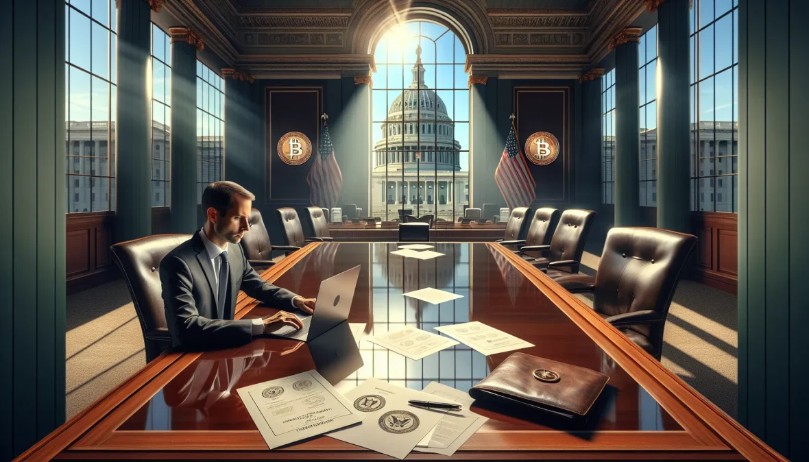professional-reviewing-bitcoin-regulatory-documents-in-a-government-conference-room-in-washington-d